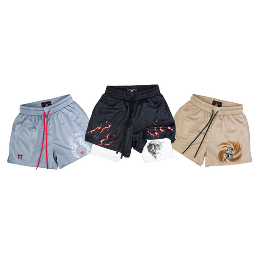 4"  Mesh Shorts Bundle